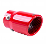 Duslintuvo antgalis 43-62 mm, nerūdijančio plieno, raudonas AMiO-03168