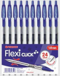 Penmate Pen Flexi Click mėlynas (24vnt) PENMATE