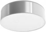 Lubinis &scaron;viestuvas Sollux Lighting Sollux Plafonas ARENA 35 pilkas