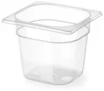Gastronorm konteineris pagamintas i&scaron; polipropileno GN 1/6 h. 200 mm - Hendi 880401
