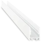 LED juostos pavir&scaron;inis profilis SLOT SUR D16 x D22, baltas, 2m, su dangteliu ir užbaigimais, 307152