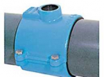 Induflow Sriegimo spaustukas 75 mm x 2 - 5250. Su A4 varžtais. Haku