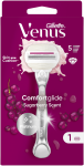 Gillette Venus ComfortGlide Sugarberry Skustuvas + Galvutė 1 vnt.