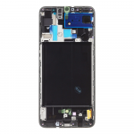 Dėklas LCD ekranas + jutiklinis blokas Samsung A705 Galaxy A70 Juodas (pakeitimų paketas)