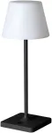 2W LED stalinis &scaron;viestuvas HAPPY, baltos/juodos sp., 4000K, dimeriuojamas, 4276100