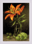 Uab Riolis Kryželiu siuvinėjimo rinkinys Lily and Lime 15x21 SR2097