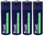 Baterija - Trust 25631 Įkraunama AA 1700 mAh 800 Ciklų 4-Paketas