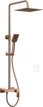 Valvex 2420180 du&scaron;o komplektas ARS SATIN COPPER VALVEX SHOWER COLUMN // BV.2420180