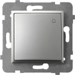 Ospel ARIA mygtukas / varpas / sidabras LP-6U / m / 18