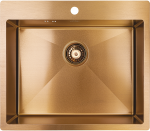 Virtuvinė plautuvė Laveo Marmara SAM_810T, Copper