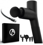 Extralink Massage Gymgun Fit 2.0 Lite | Masažo pistoletas | 4 galvutės, 6 režimai