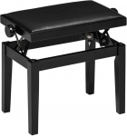 Homcom Reguliuojamo auk&scaron;čio fortepijono taburetė 63 x 33 x 45-56 cm