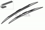 Valytuvų komplektas Bosch Twin Spoiler 728S, 550/475 mm