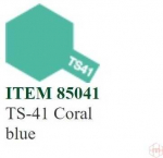 Tamiya TS-41 Coral Mėlyna pur&scaron;kiami dažai modeliams, 100 ml
