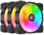 COUGAR Geh&auml;use L&uuml;fter MHP 120 ARGB, Juodas,3er-Pack