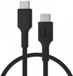 Green Cell Kabelis Žalias Cell PowerFlex Fast Charging USB Type-C Male - USB Type-C Male 100W Juodas 0.3m