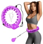 Gimnastikos lankas Hula Hoop, 140 cm, violetinis