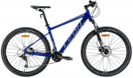 Kalnų dviratis AL 27.5" Leon XC-70 AM Hydraulic lock out HDD frame-18" mėlynas with pilka