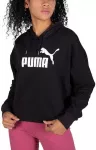 Puma Džemperis Moterims Ess Cropped Logo Juodas 586870 01