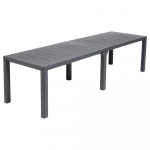Garden4You Keter Sodo stalas Julie Double Table, pilkas (2 konfigūracijos)