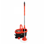 Leifheit GIOSTYLE Grindų valymo rinkinys Love Spin mop 360&deg; asorti, 4 spalvos