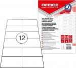 Office Products Etiketės Office Products A4 105x48mm baltos (100)