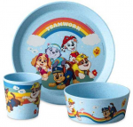 Indų rinkinys vaikams: lėk&scaron;tė, dubuo, puodelis CONNET Paw Patrol, KOZIOL