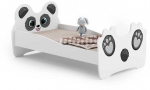 Bonideco Vaiki&scaron;ka lova Animals su čiužiniu 164 cm x 90 cm x 70 cm, panda