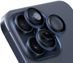 OBAL:ME le&scaron;io apsauga skirta Apple iPhone 15 Pro/15 Pro Max mėlynos spalvos Titanium