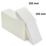 Dore Thermal labels Z-FOLD 102mm x 192 mm, 2000 pcs