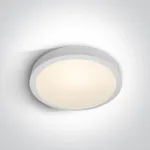 Lubinis &scaron;viestuvas 40W LED plafonas, baltas, 2700/3000/4000K, 62140F/W/V
