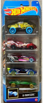 HOT WHEELS X-RAYCERS automobilių rinkinys 5 vnt
