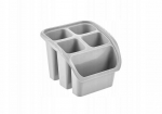 Keeeper Stalo įrankių padėklas Pino 16x16x12cm pilkas 4052396081947