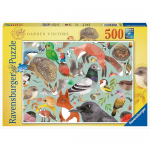 Ravensburger Dėlionė 500 vnt. - Sodo gyventojai