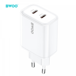 BWOO CDA206 PD wall charger 1x USB-C port 35W baltas