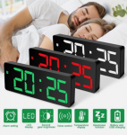 Stalinis naktinis laikrodis &scaron;viečiantis LED Happy people M-75