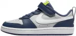 Nike Avalynė Vaikams Court Borough Low 2 Mėlyna Pilkas BQ5451 016