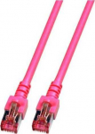Efb Elektronik EFB EFB RJ45 pataisomasis kabelis S/FTP Cat.6 LSZH 0,15m MAGENTA gryno vario ilgio įspaudas ant įlenkimo apsauginio įvorės patentuotas