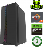 Stacionarus kompiuteris Stacionarus žaidimų kompiuteris Varlė Gaming AMD Ryzen 5 5500 + GeForce RTX 3050 6GB | 16 GB RAM | 500GB SSD M.2