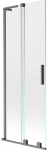 Vonios sienelė Mexen Velar L, 70 x 150 cm, Brushed gun pilka/Transparent