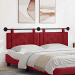 Kabantysis galvūgalis Vyno raudona 170 x 55 x 5 cm Dirbtinė oda