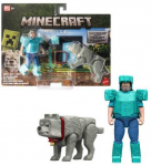 Mattel MINECRAFT Steve i wilk 2pak figurek JFR71 /4