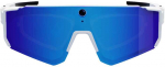 Colmi V06 AI Baltas Sports Sunglasses (with mėlynas lenses)