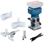 Akumuliatorinis frezeris BOSCH GLF 18V-8 Solo, LB