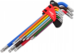 AW-Tools AWTOOLS RAKTAI IMBUSINIAI TORX / T10-T50 / 9vnt. SPALVOTI LABAI ILGI
