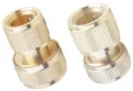 Xtline Žalvarinė jungtis su STOP mech. 3/4''