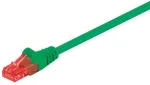 Goobay 95592, 1,5 m, Cat6, U/UTP (UTP), RJ-45, RJ-45, Žalias