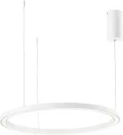 60W LED pakabinamas &scaron;viestuvas HOOP, baltas, CCT