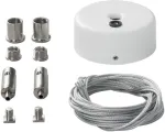 Magnetinės sistemos DAVINCI pakabinimo rinkinys, baltas, 2vnt.