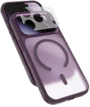 Epico HeroMatte Pro Mag+ dėklas iPhone 17 Pro Max/18 Pro Max &ndash; suderinamas su Qi2 ir MagSafe &ndash; tamsiai violetinė
